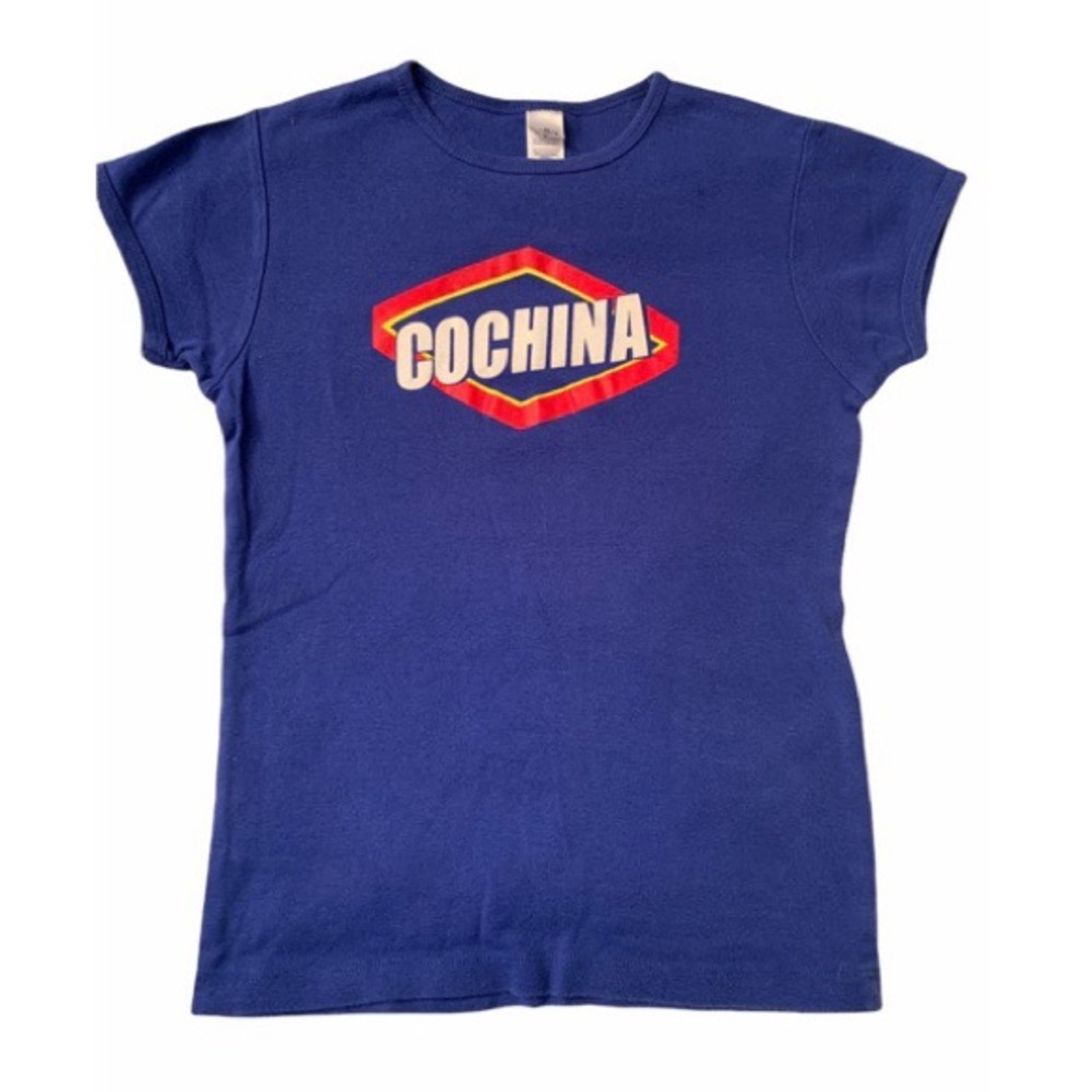 SOLD-“cochina” ladies tee